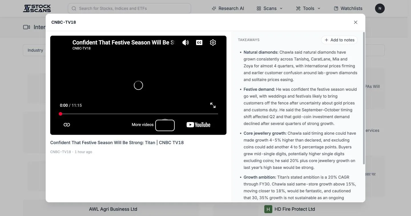 Watch the interview and read the key takeaways side by side.