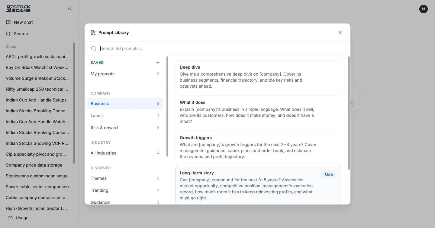 The Prompt Library, grouped by company, industry and theme.